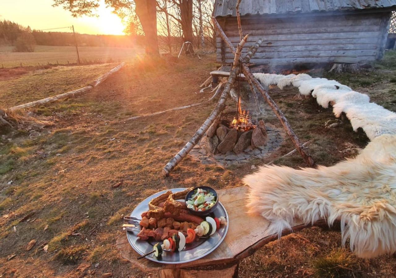 Vittfarnas Hird Vikingaby Bed and Breakfast Sosdala Esterno foto